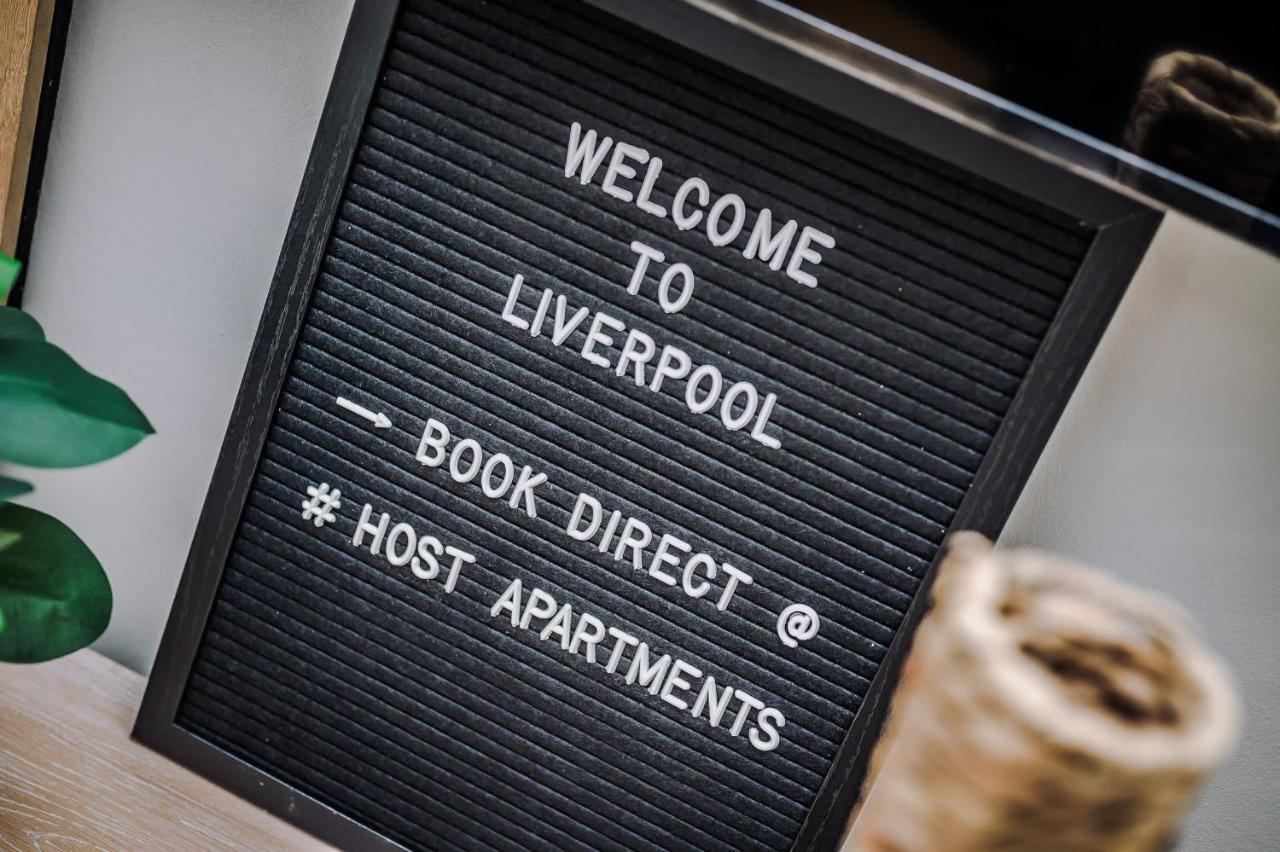 Host & Stay - Central Balcony Apt Liverpool Kültér fotó
